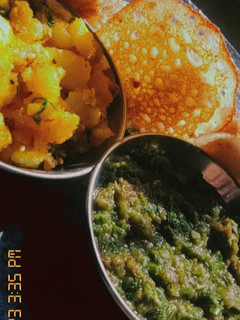A picture of Masala dosa.
