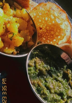 A picture of Masala dosa.