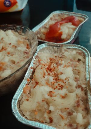 Foto resep Macaroni schotel kukus (tanpa tepung)