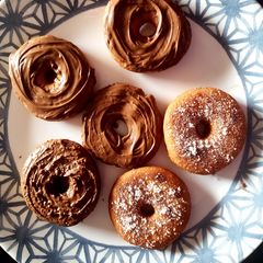 A picture of Homemade DONUTS🍩🍩.