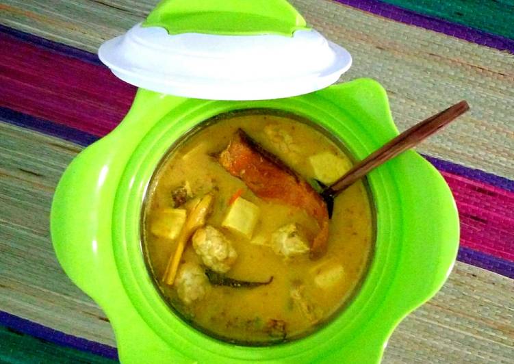 Langkah meracik Mangut tahu tempe iwak P, Bikin Ngiler