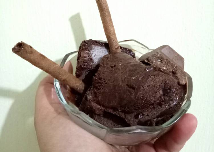Choco Ice Cream (homemade)
