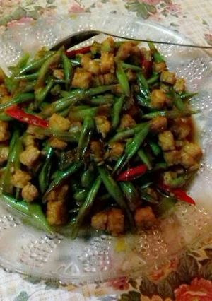 Foto resep Tumis buncis tempe