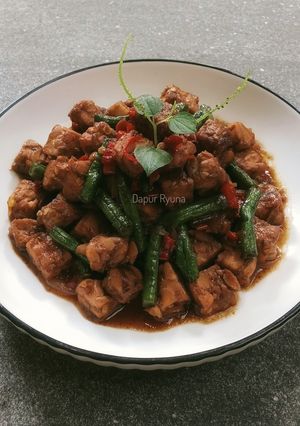 Foto resep Tumis Tempe Kacang Panjang Pedas