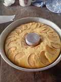 Bizcochuelo casero de manzana