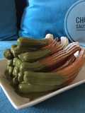 Churros saus matcha