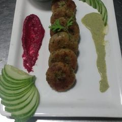 Khoya or Khumbani ke Kebab A picture of Khoya or Khumbani ke Kebab.