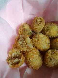 Foto resep MPASI 10+ nugget bola2 nasi, daging dan sayur