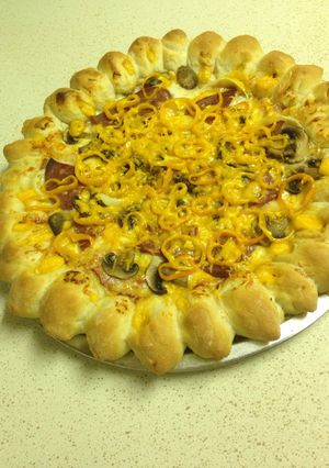 Foto resep Pizza homemade cheesy bite