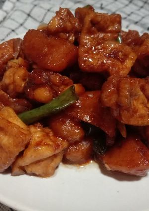 Foto resep Sambel goreng kecap tahu tempe baso dan kacang panjang