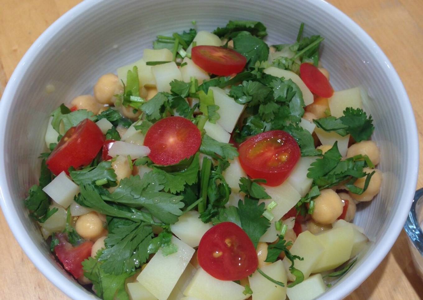 Chickpea salad 