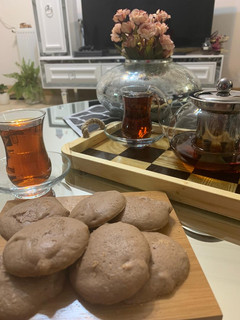 عکسی از دستور کوکی شکلاتی ساده