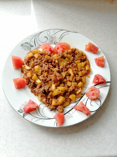 عکسی از دستور خوراک گوشت چرخ کرده