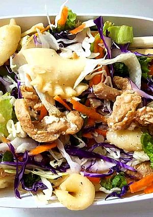A picture of Easy and Delicious vegs Pasta Salad.