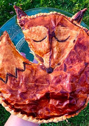 Une photo de Galette des Rois renard