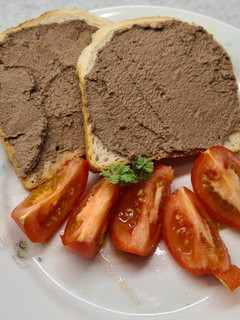 Csirkemáj pástétom recept fotója
