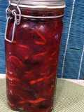 Kĭ̈m̆̈c̆̈h̆̈ĭ̈ aus Rotkohl