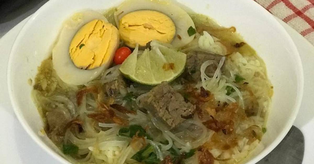 282 resep soto daging sapi madura enak dan sederhana ala rumahan - Cookpad