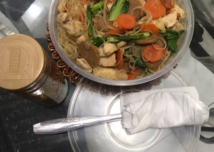 Bihun Ayam Goreng | Kreasi Bihun | Bihun Sosis | Bekal Sederhana