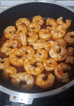 Una foto de Gambas al Ajillo