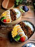 Dry Curry Bento Box♡