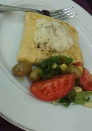 صورة لوصفة طريقة عمل بيض بالجبنه أو الكروك