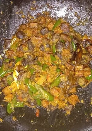 Foto resep Tumis jantung cabe ijo