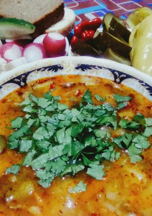 Фото Вкусненький и ароматный рассольник🌶🍅.