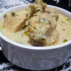 A picture of White Cream Chicken.