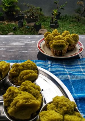 Foto resep Bolu Kukus Pandan - tanpa soda