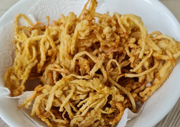 Resep Jamur Enoki Crispy Oleh Nike Yolanda Cookpad