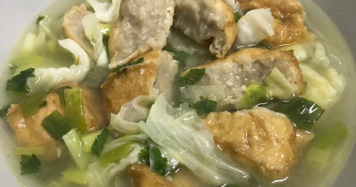 Resep Sup Tahu Bakso Oleh Suri Amalia Cookpad