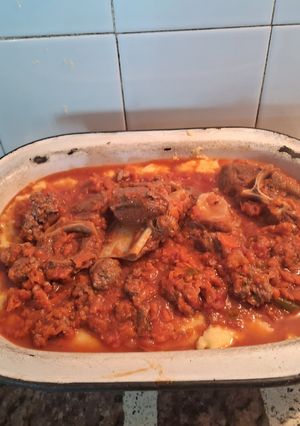 Una foto de Polenta Cremosa con Tuco