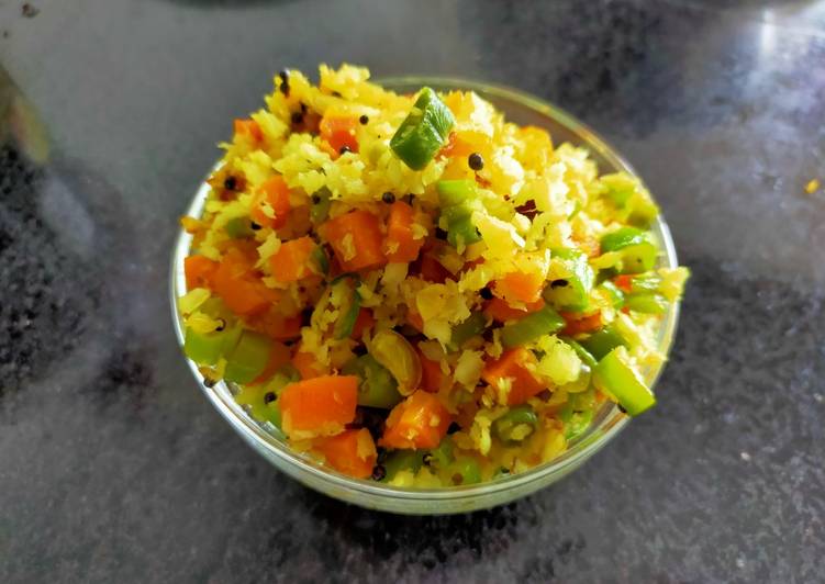 Simple Way to Make Favorite Beans-Carrot Upperi (Kerala Style)