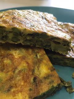 Una foto de Tortilla de espárragos verdes eco