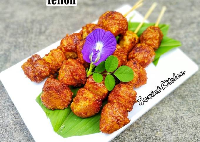 Sate Bakso Tempe Teflon
