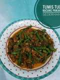 Tumis Tude Kacang Panjang