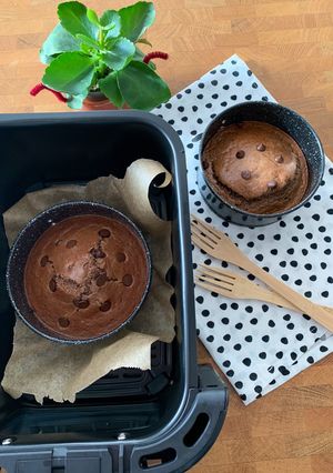 A picture of ☆Chocolate Cake, Air Fryer Method☆.