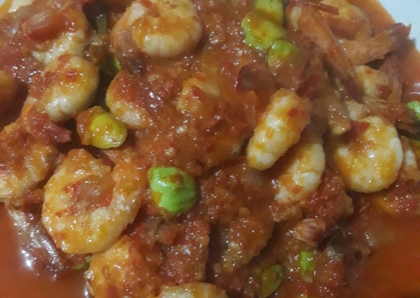 Sambal Goreng Udang Pete