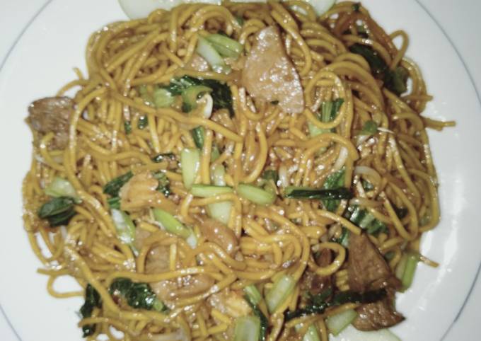 Resep: Mie goreng basah Ekonomis