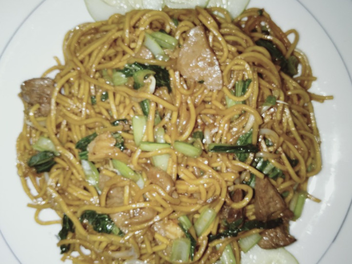 Resep: Mie goreng basah Ekonomis