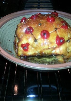 A picture of H's Glazed Ham / Gammon.