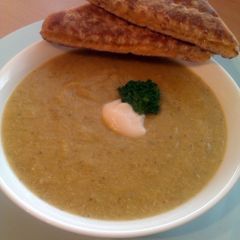 Vickys Creamy Broccoli Soup GF DF EF SF NF A picture of Vickys Creamy Broccoli Soup GF DF EF SF NF.