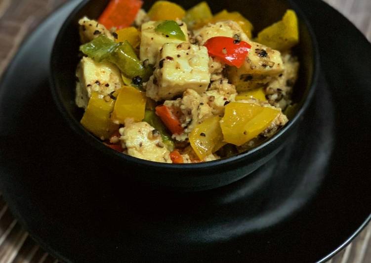 Recipe of Quick Jain Paneer Salt n Pepper