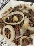 Tumis Minced Beef
