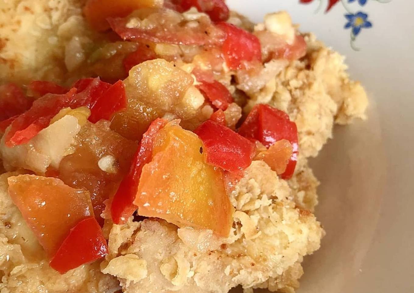Ayam Geprek Sambal Tomat