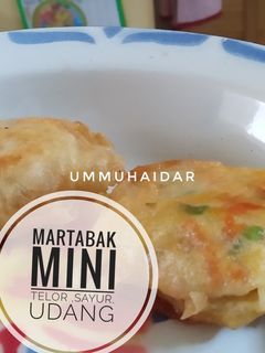 Foto resep Martabak mini telor, sayur, udang