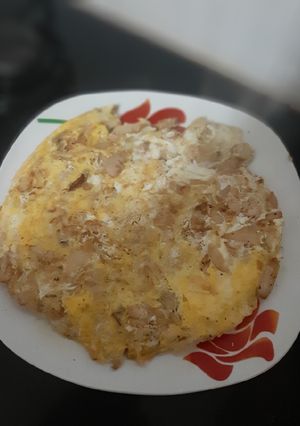 صورة لوصفة بيض مع فطر