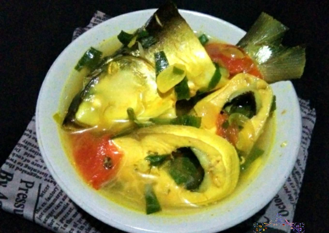 Ikan bandeng kuah kuning