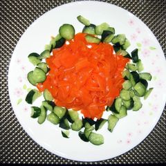 A picture of Sweet Carrot Ribbon Salad.